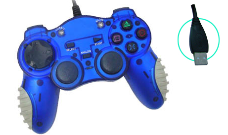 USB Wired vibration gamepad