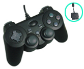 PS2 wired vibration gamepad